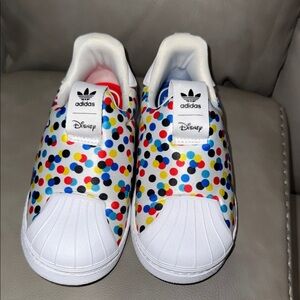 Adidas Kids' Multicolor Polka Dot Sneakers